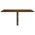 Mesa de pared plegable contrachapada roble ahumado 100x60x56