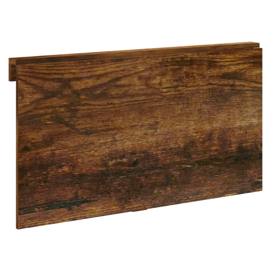 Mesa de pared plegable contrachapada roble ahumado 100x60x56