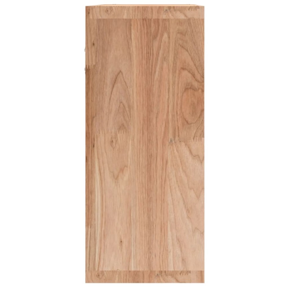 Mueble de pared madera maciza nogal 42x18x42