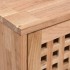 Mueble de pared madera maciza nogal 42x18x42
