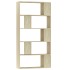 Estantería madera contrachapada color roble Sonoma 80x24x159