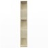 Estantería madera contrachapada color roble Sonoma 80x24x159