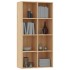 Estantería/Aparador madera contrachapada roble 66x30x97,8