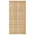 Estantería/Aparador madera contrachapada roble 66x30x97,8