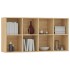 Estantería/Aparador madera contrachapada roble 66x30x97,8