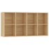 Estantería/Aparador madera contrachapada roble 66x30x97,8