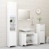 Conjunto de muebles de baño madera contrachapada blanco