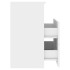 Mesita de noche color blanco 50x32x60