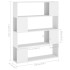 Estantería/divisor de espacios blanco 100x24x124