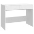Escritorio de madera contrachapada blanco 101x50x76,5