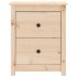 Mesita de noche madera maciza de pino 50x35x61,5