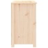 Mesita de noche madera maciza de pino 50x35x61,5