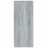 Armario de baño madera contrachapada gris Sonoma 60x33x80