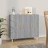 Aparador de madera de ingeniería gris Sonoma 90x34x80