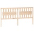 Cabecero de cama madera maciza de pino 185,5x4x100