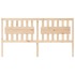 Cabecero de cama madera maciza de pino 185,5x4x100