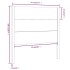 Cabecero de cama madera maciza de pino 81x4x100