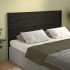 Cabecero de cama madera maciza de pino negro 141x4x100