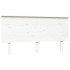 Cabecero de cama madera maciza de pino blanco 154x6x82,5