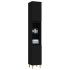 Armario de baño madera contrachapada negro 30x30x190