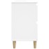 Armario para lavabo madera contrachapada blanco 80x33x60