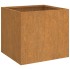 Jardineras 2 unidades acero corten 49x47x46