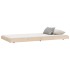 Estructura de cama sin colchón madera maciza de pino 80x200