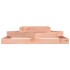 Jardinera de madera maciza de abeto douglas 112x112x27