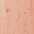 Jardinera de madera maciza de abeto douglas 112x112x27