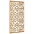 Adorno de pared de jardín acero corten diseño morisco 105x55