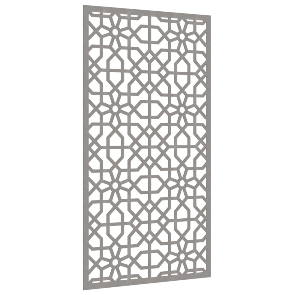 Adorno de pared de jardín acero corten diseño morisco 105x55