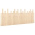 Cabecero de cama de pared madera maciza de pino 204x3x80