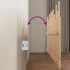 Cabecero de cama de pared madera maciza de pino 204x3x80