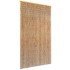 Cortina de bambú para puerta contra insectos 100x200