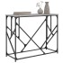 Mesa consola madera de ingeniería gris Sonoma 100x40x80