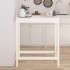 Mesa alta de bar madera maciza de pino blanco 100x50x110