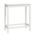 Mesa alta de bar madera maciza de pino blanco 100x50x110