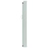 Toldo lateral retráctil de jardín marrón 120x500
