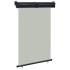 Toldo lateral de balcón gris 125x250