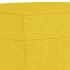 Reposapiés de tela amarillo claro 60x50x41