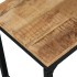 Banco de madera de mango maciza 110x35x45