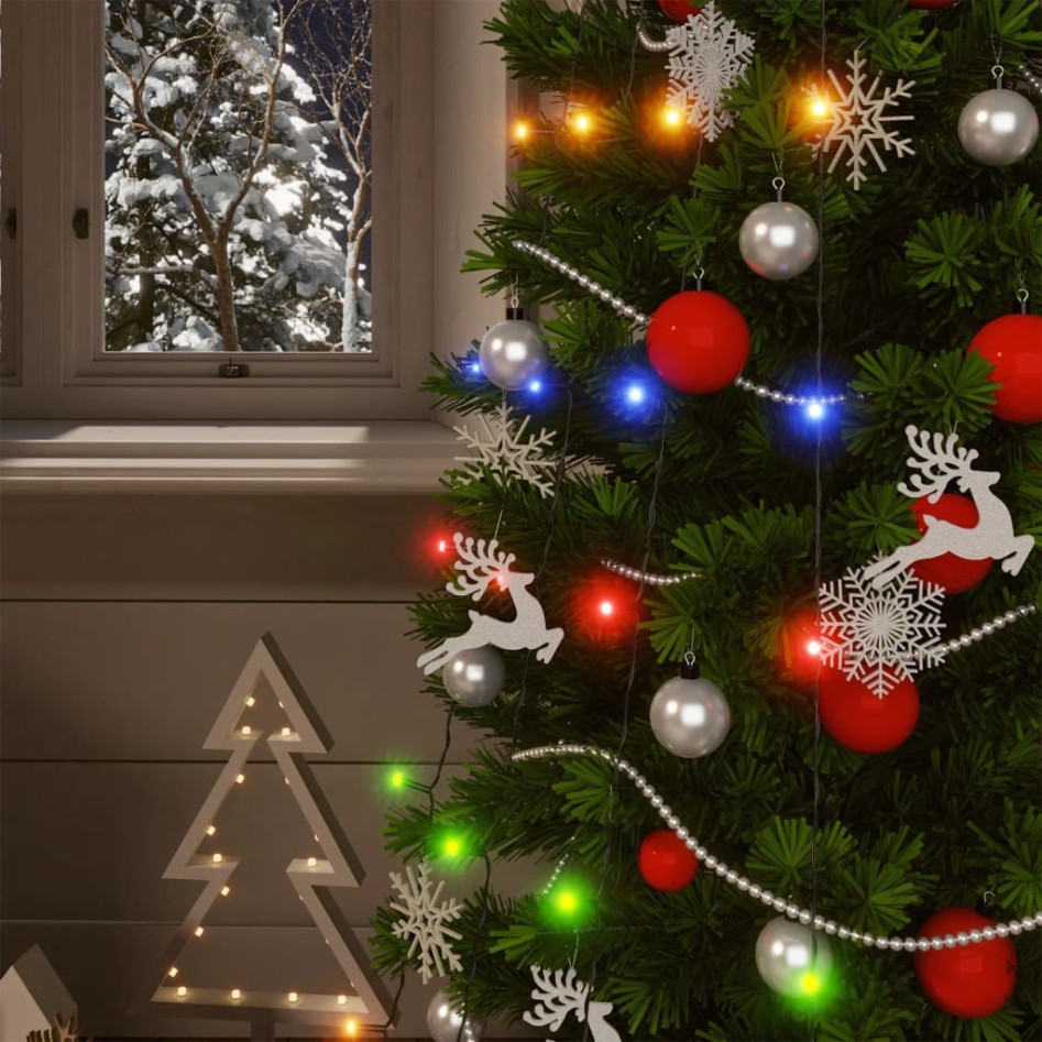 Tiras de luces solares LED 5 uds de colores