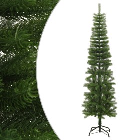 Árbol de Navidad artificial estrecho con soporte PE 210