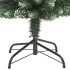 Árbol de Navidad artificial estrecho con soporte PVC 210