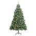 Árbol de Navidad artificial con piñas y bayas 240