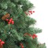 Árbol de Navidad artificial con piñas y bayas 240