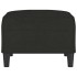 Reposapiés de tela negro 70x55x41