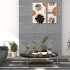 Papel pintado autoadhesivo ladrillos 3D 20 unidades