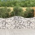 Cesta de gaviones forma arco hierro galvanizado
