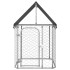 Perrera de exterior con tejado 100x100x150